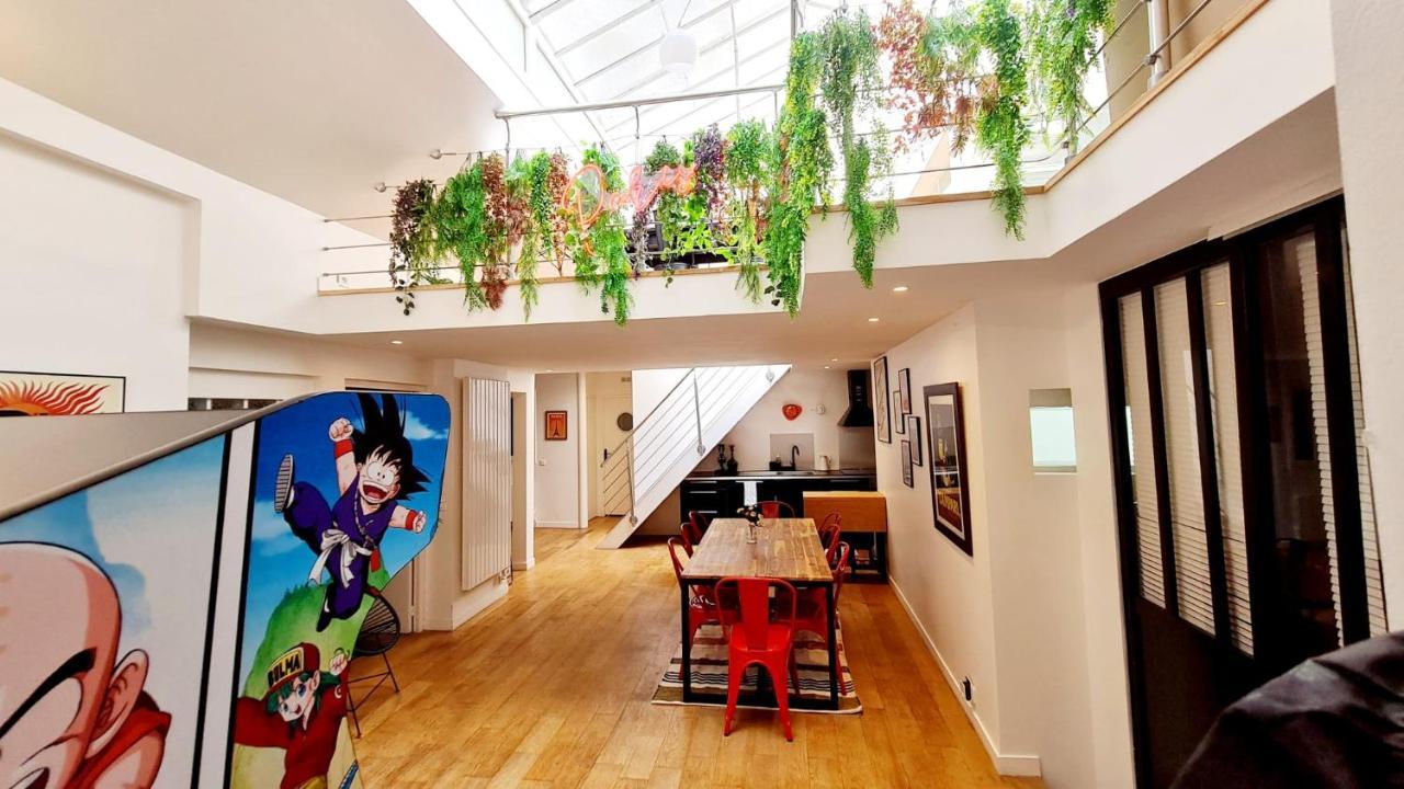 Loft Familial Au Coeur De Paris Avec Clim, Arcade Et Baby-Foot Proche Republique Et Canal St Martin Esterno foto
