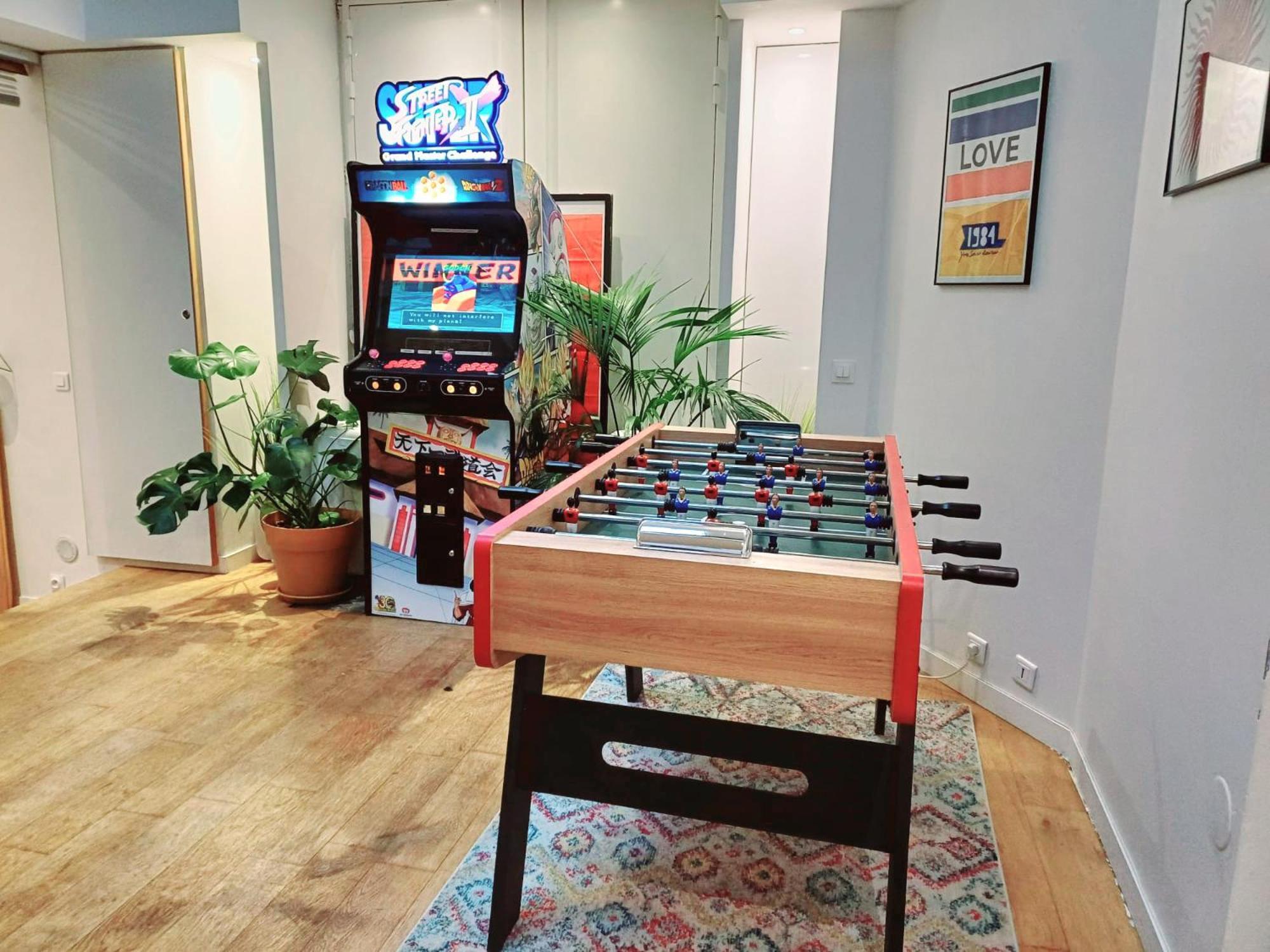 Loft Familial Au Coeur De Paris Avec Clim, Arcade Et Baby-Foot Proche Republique Et Canal St Martin Esterno foto
