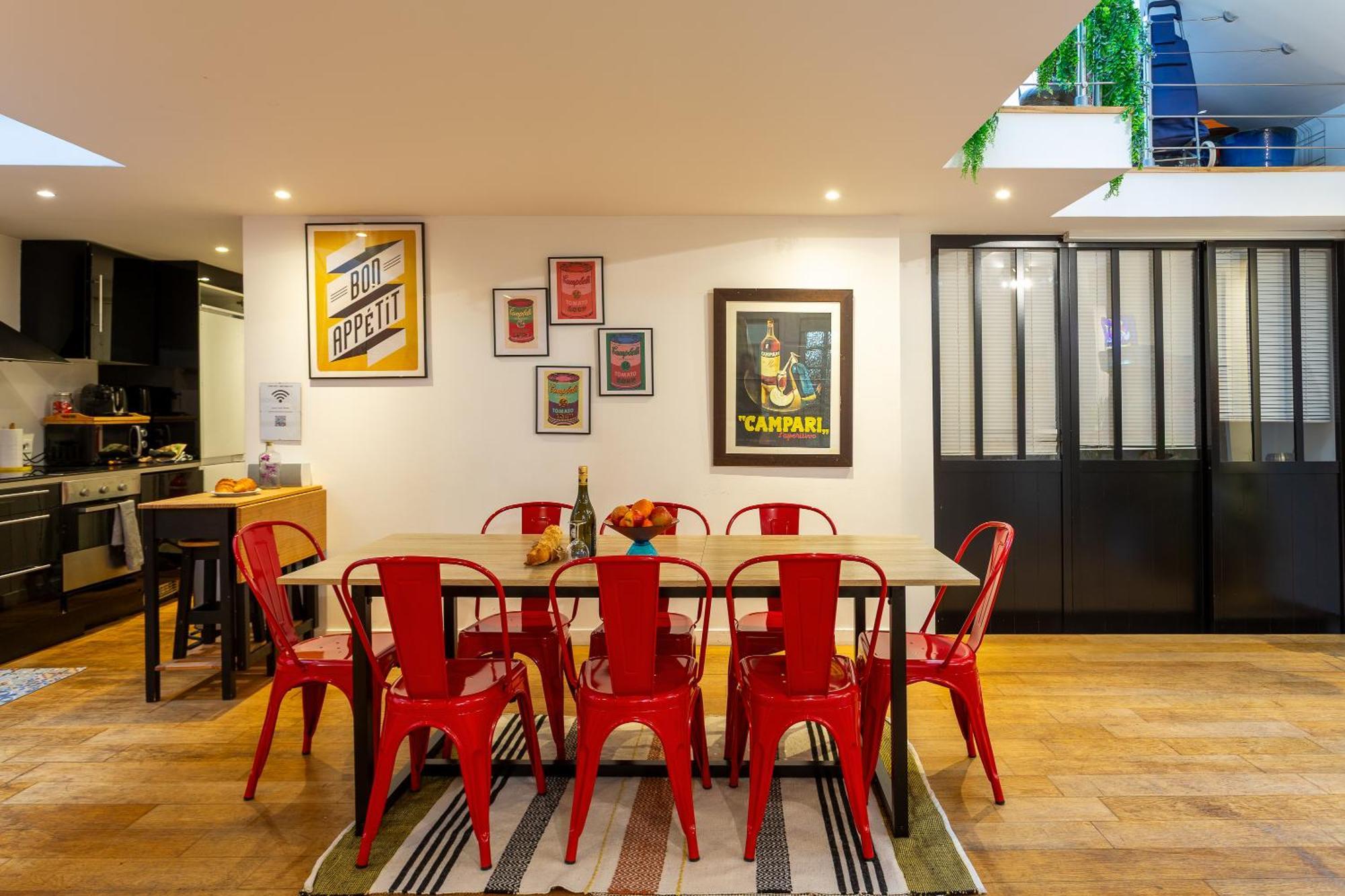 Loft Familial Au Coeur De Paris Avec Clim, Arcade Et Baby-Foot Proche Republique Et Canal St Martin Esterno foto