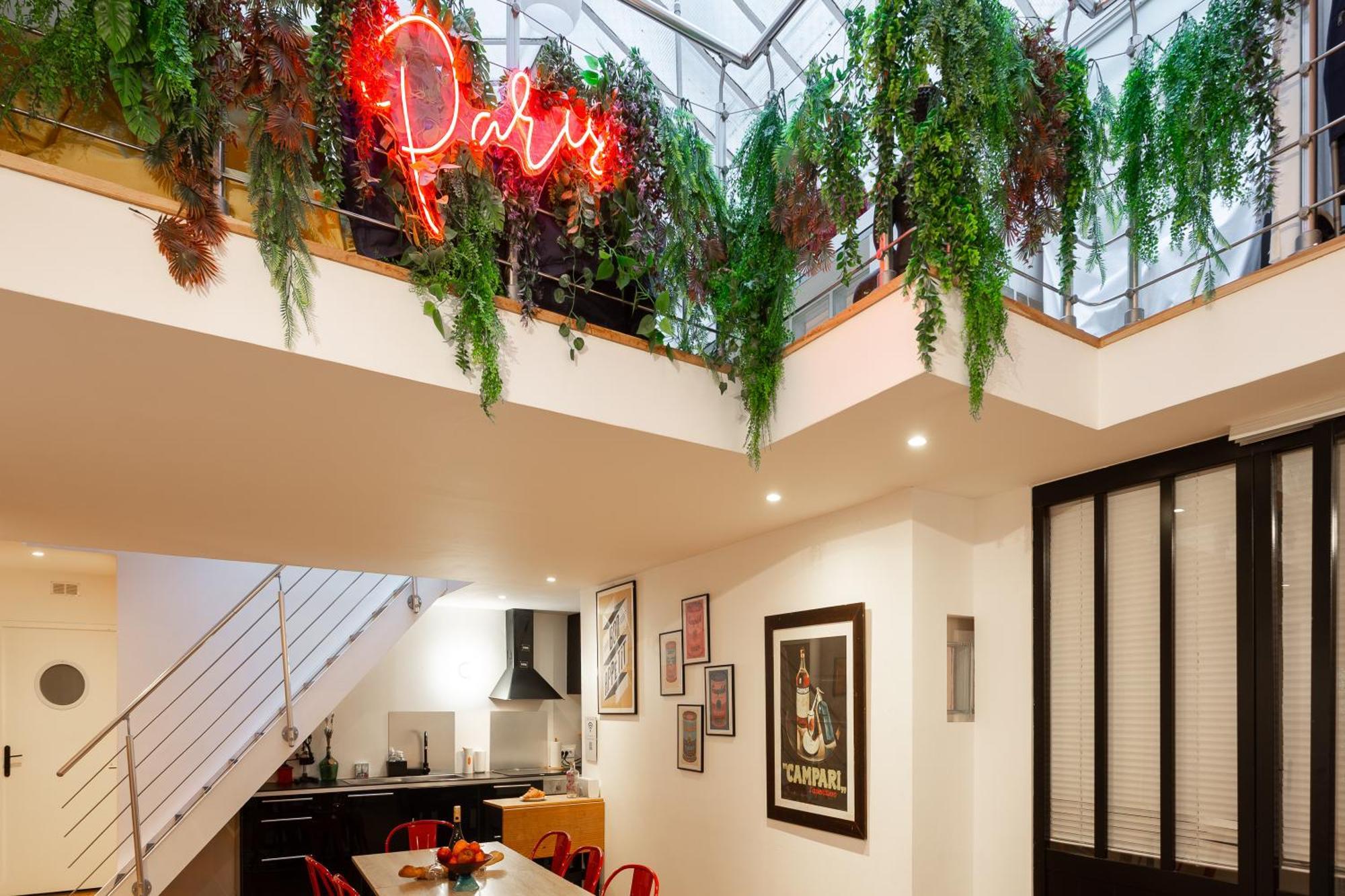 Loft Familial Au Coeur De Paris Avec Clim, Arcade Et Baby-Foot Proche Republique Et Canal St Martin Esterno foto