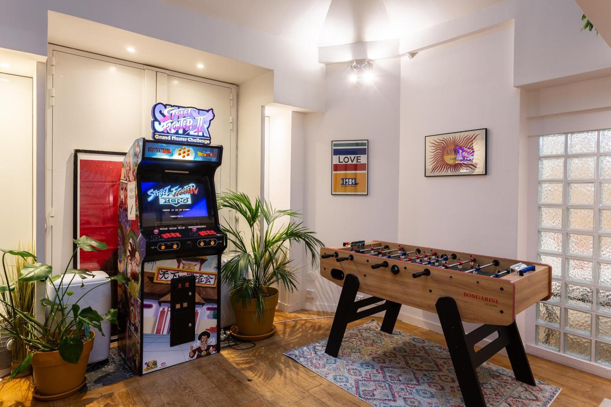 Loft Familial Au Coeur De Paris Avec Clim, Arcade Et Baby-Foot Proche Republique Et Canal St Martin Esterno foto