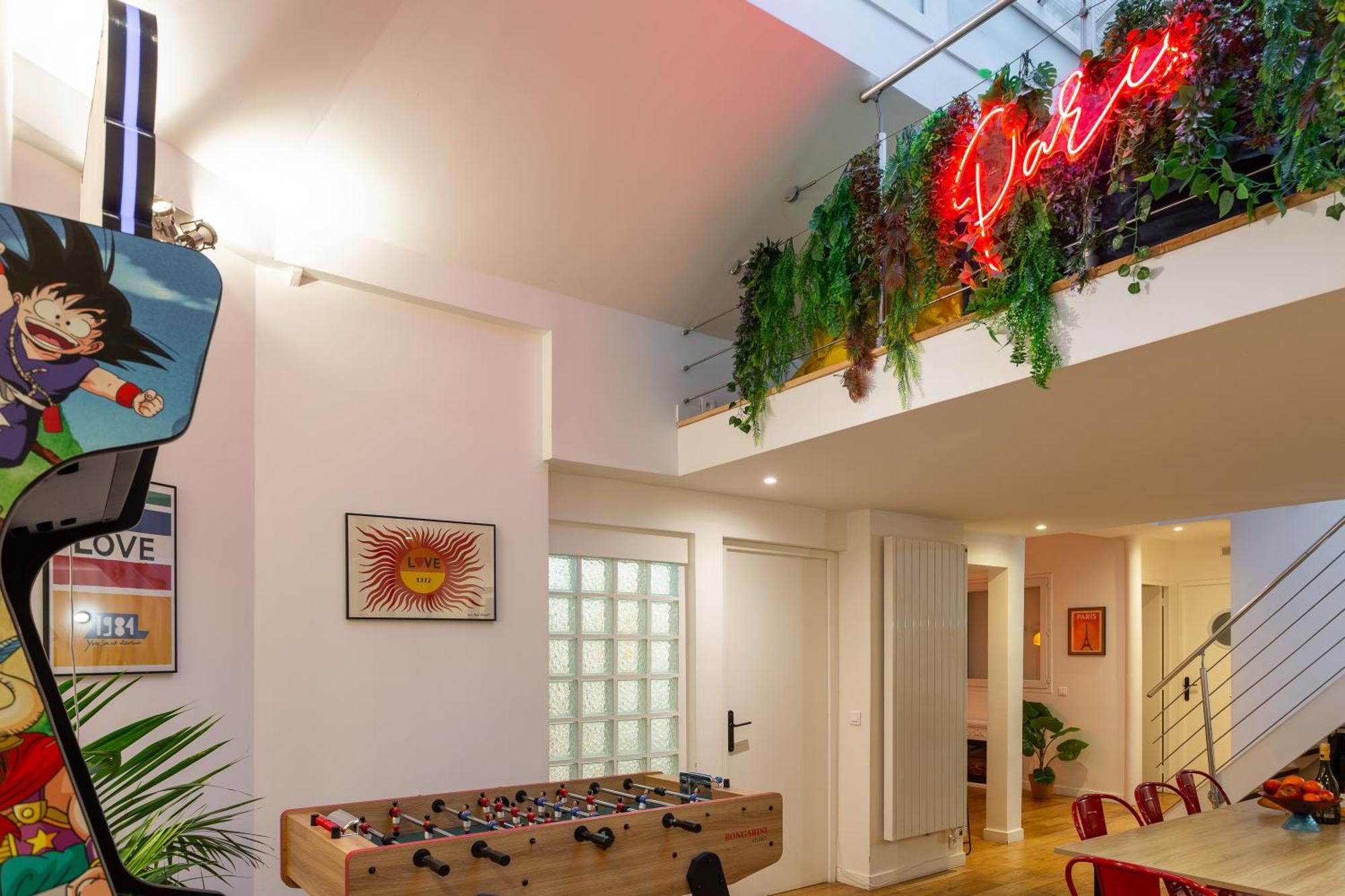 Loft Familial Au Coeur De Paris Avec Clim, Arcade Et Baby-Foot Proche Republique Et Canal St Martin Esterno foto